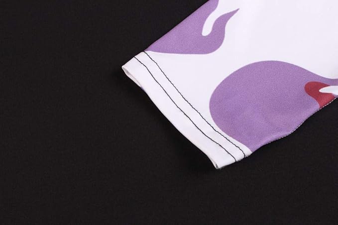 Men's Soft Fit Long Sleeve Workout Rashguard Cool Dry Compression Fitness Shirt