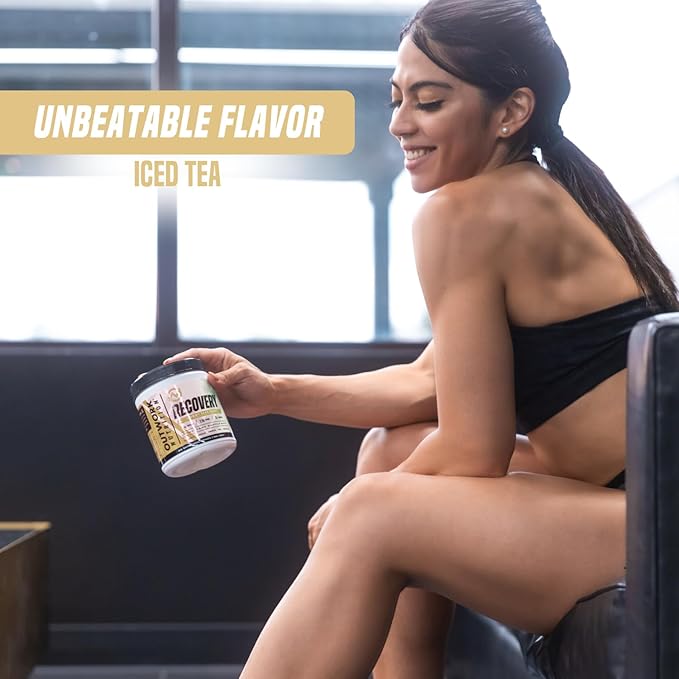 Outwork Nutrition Post Workout Recovery Powder - Creatine Monohydrate, KSM-66 Ashwagandha & Tart Cherry - Speeds Recovery, Eases Soreness - Creatine Powder for Men & Women, Iced Tea, 240 Gr