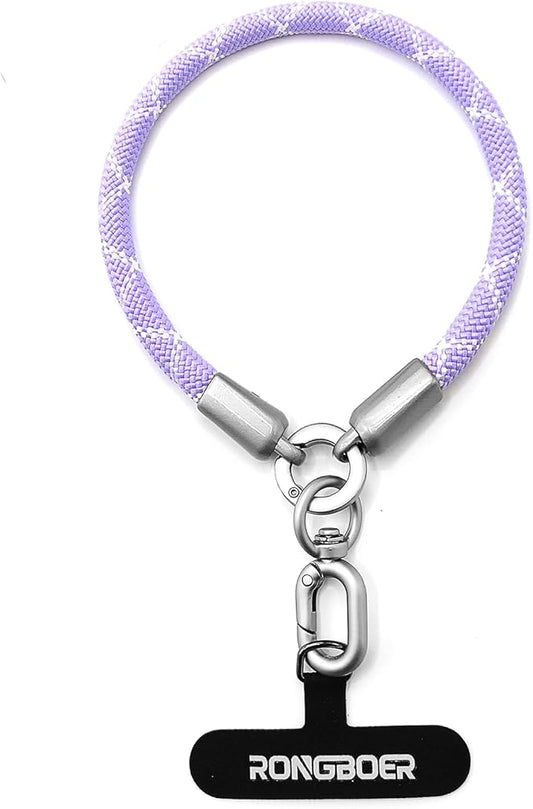 Premium Phone Lanyard for iPhone&Android-Stylish Unisex Wrist Strap with Alloy Metal Hook&Reinforced Polyester-R14