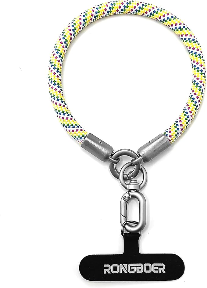 Premium Phone Lanyard for iPhone&Android-Stylish Unisex Wrist Strap with Alloy Metal Hook&Reinforced Polyester-R14