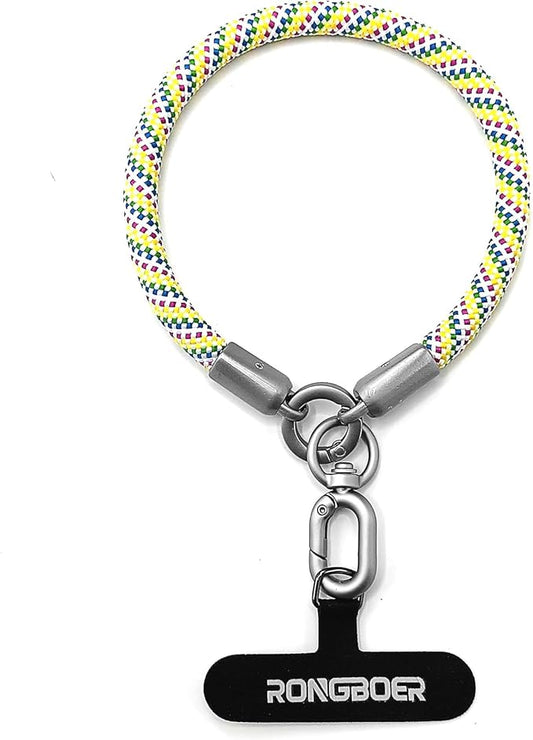 Premium Phone Lanyard for iPhone&Android-Stylish Unisex Wrist Strap with Alloy Metal Hook&Reinforced Polyester-R14