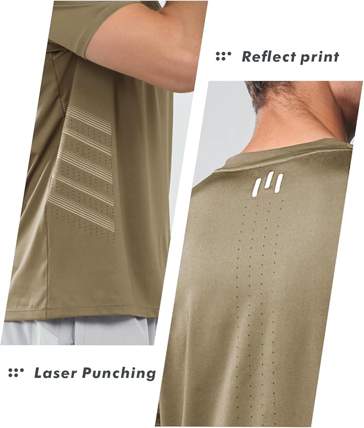 NORTHYARD Breathable 2.0™ Men's Athletic Workout T-Shirt