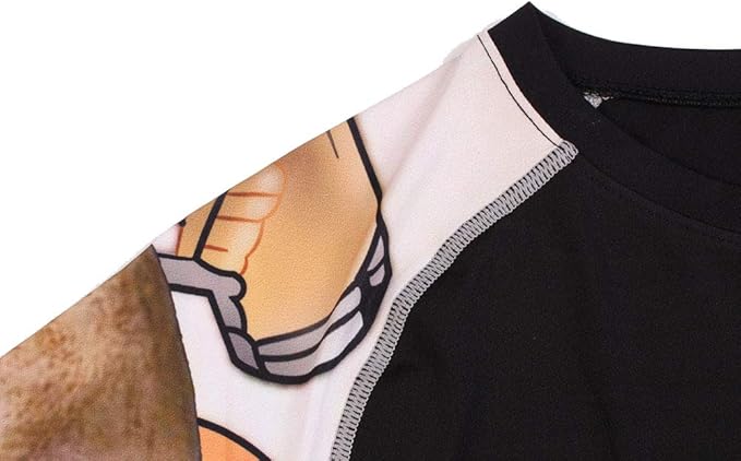 Men's Soft Fit Long Sleeve Workout Rashguard Cool Dry Compression Fitness Shirt