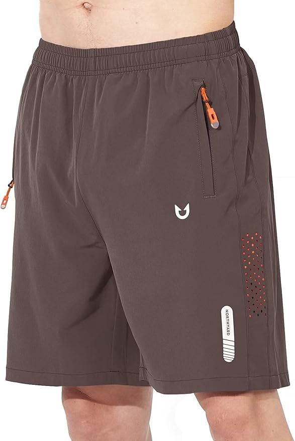 NORTHYARD Men's Athletic Running Shorts Quick Dry Workout Shorts 7"/ 5"/ 9" Lightweight Sports Gym Basketball Tennis Hiking