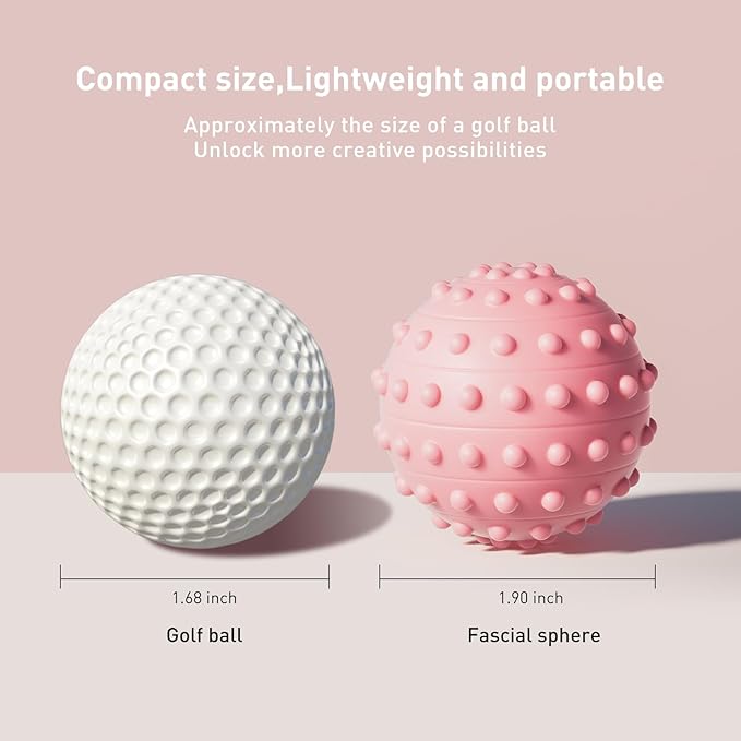 Spiky Massage Balls for Feet,4 Pcs 1.9'' Hard Lacrosse Ball Deep Tissue Recovery Tool,Trigger Point Ball for Myofascial Release & Trigger Point Therapy (Mixed)