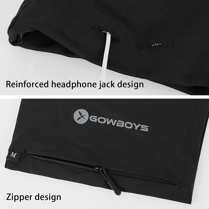 Running Phone Armband for Men Women,Universal Arm Bands for Phones Below 8 Inches,Waterproof Cell Phone Armband for Hiking,Running,Cycling,Climbing(Grey S)