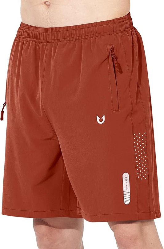 NORTHYARD Men's Athletic Running Shorts Quick Dry Workout Shorts 7"/ 5"/ 9" Lightweight Sports Gym Basketball Tennis Hiking