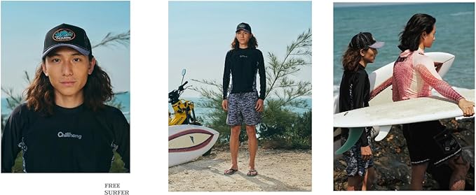 Vintage American-Style Sports Sunscreen Baseball Cap,Outdoor Camping Sunshade Waterproof and Non-Slip Surfing Hat Water Sport