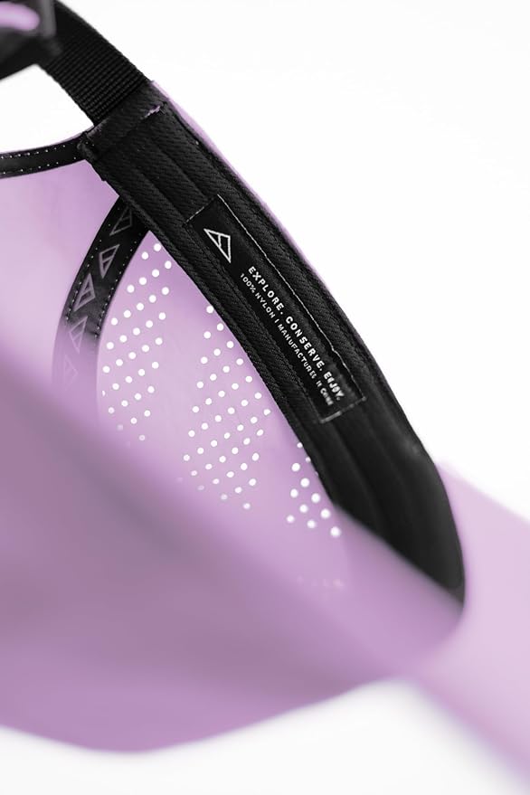 Tillak Vista Hat, Lightweight Nylon 5 Panel Cap with Snap Closure and Laser-Cut Ventilation