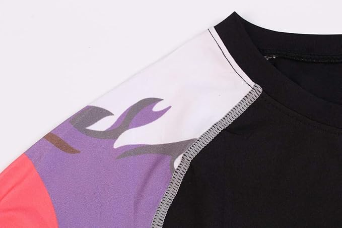 Men's Soft Fit Long Sleeve Workout Rashguard Cool Dry Compression Fitness Shirt