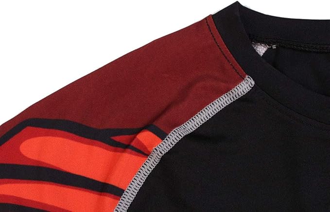 Men's Soft Fit Long Sleeve Workout Rashguard Cool Dry Compression Fitness Shirt