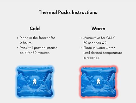 Gladiator Ice Pack Sleeve For Joint & Muscle Injury Recovery
