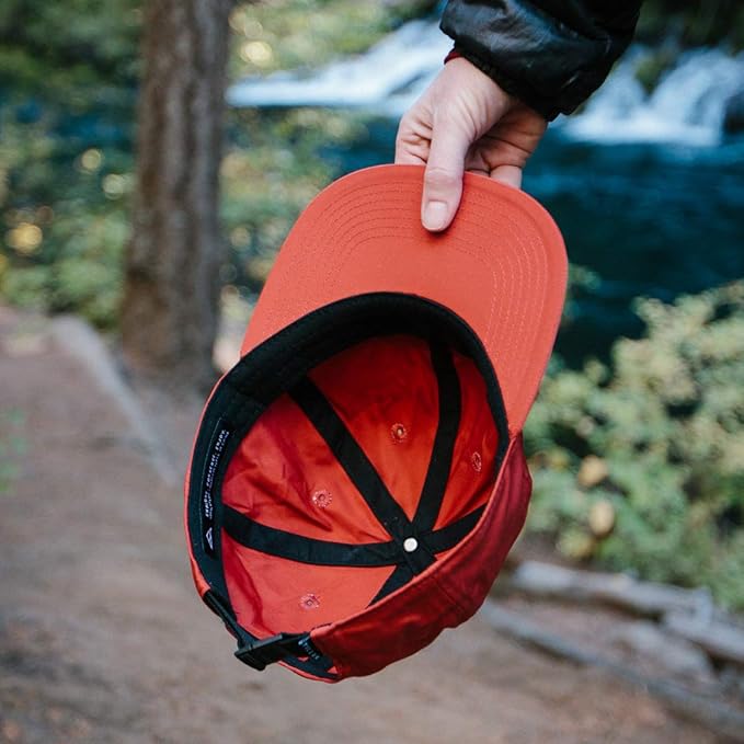 Tillak COHO Six Panel Hat, Kodra Nylon 6 Panel Cap with Snap Closure