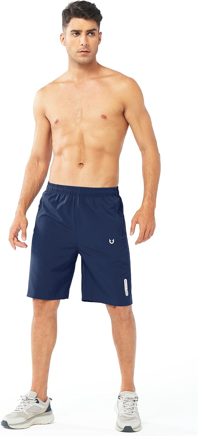 NORTHYARD Men's Athletic Running Shorts Quick Dry Workout Shorts 7"/ 5"/ 9" Lightweight Sports Gym Basketball Tennis Hiking