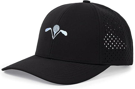 Quick Dry Baseball Cap Laser Cut Mesh Snapback Hats for Men & Women