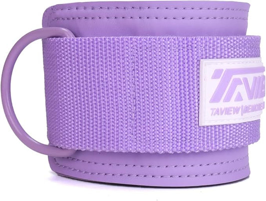 TAVIEW Ankle Straps Cable Machine Attachment for Gym - Cable Kickback Ankle Straps - Padded Ankle Cuffs for Glute Kickbacks and Leg Workouts