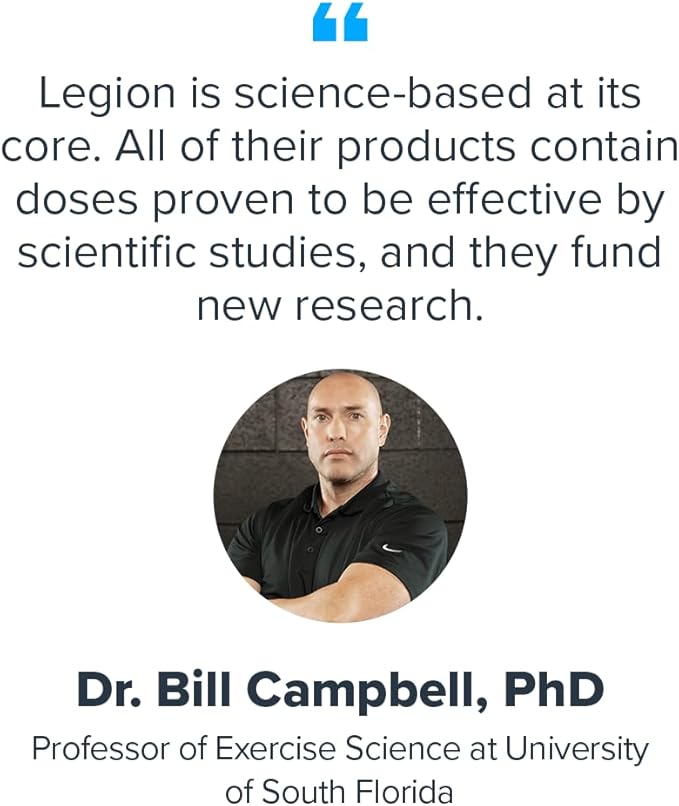 LEGION Whey+ Protein Whey Isolate from Grass Fed Cows - Whey Protein Isolate Powder Low Calorie, Non-GMO, Sugar Free, Lactose and Gluten Free, All Natural Protein Powder 30 Servings (Cookie Butter)