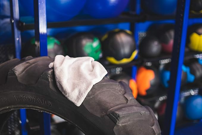 The Rag Company - Sport & Workout Towel - Gym, Exercise, Fitness, Spa, Ultra Soft, Super Absorbent, Fast Drying Premium Microfiber, 320gsm, 16in x 27in (3-Pack) (Ice Grey)