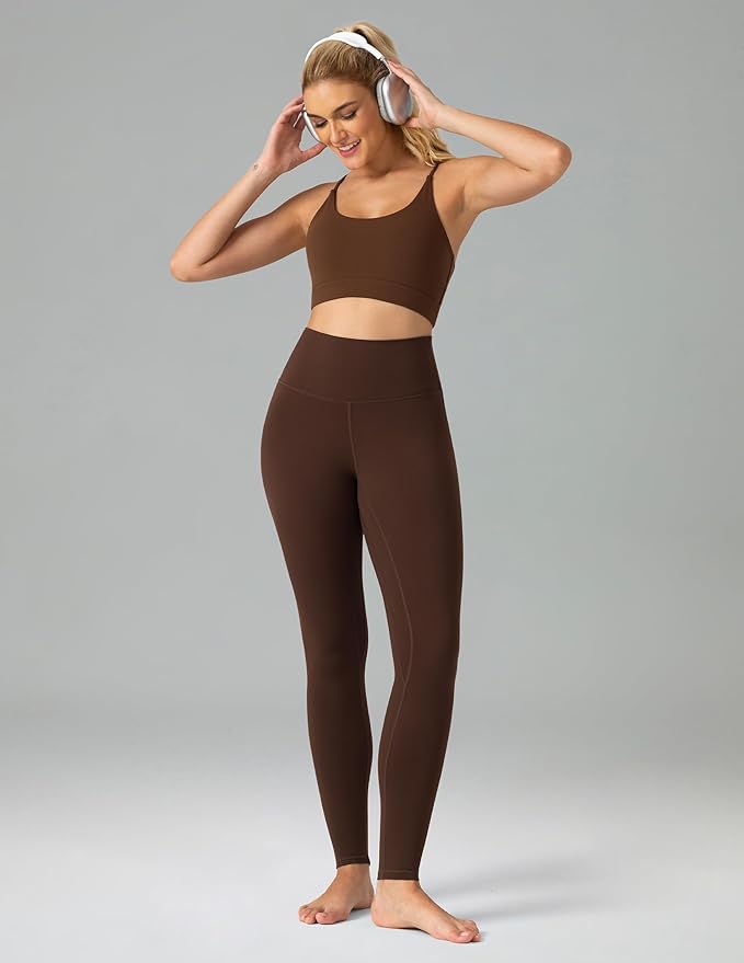 Colorfulkoala Women's Buttery Soft High Waisted Yoga Pants Full-Length Leggings