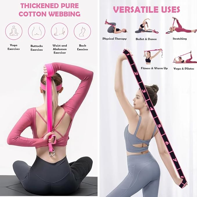 Pro Pilates Ring Set with 16+ Pieces - 14" Anti-Deformation Magic Circle, Resistance Bands, Yoga Ball, Guide & Bag for Home Workouts, Toning & Flexibility (for Women & Men)