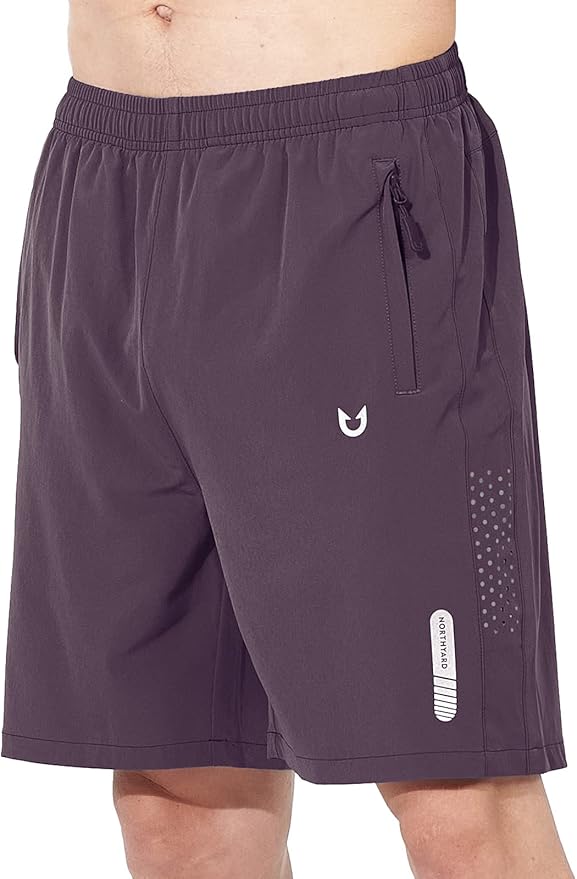 NORTHYARD Men's Athletic Running Shorts Quick Dry Workout Shorts 7"/ 5"/ 9" Lightweight Sports Gym Basketball Tennis Hiking