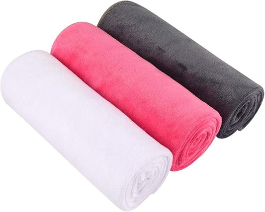 SINLAND Microfiber Gym Towels Sports Fitness Workout Sweat Towel Super Soft and Absorbent 3 Pack 16 Inch X 32 Inch