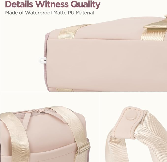 Mini Gym Bag for Women Girls Small Gym Tote Bag with Wet Compartment Waterproof Travel Duffle Bag Cute Workout Sport Bag