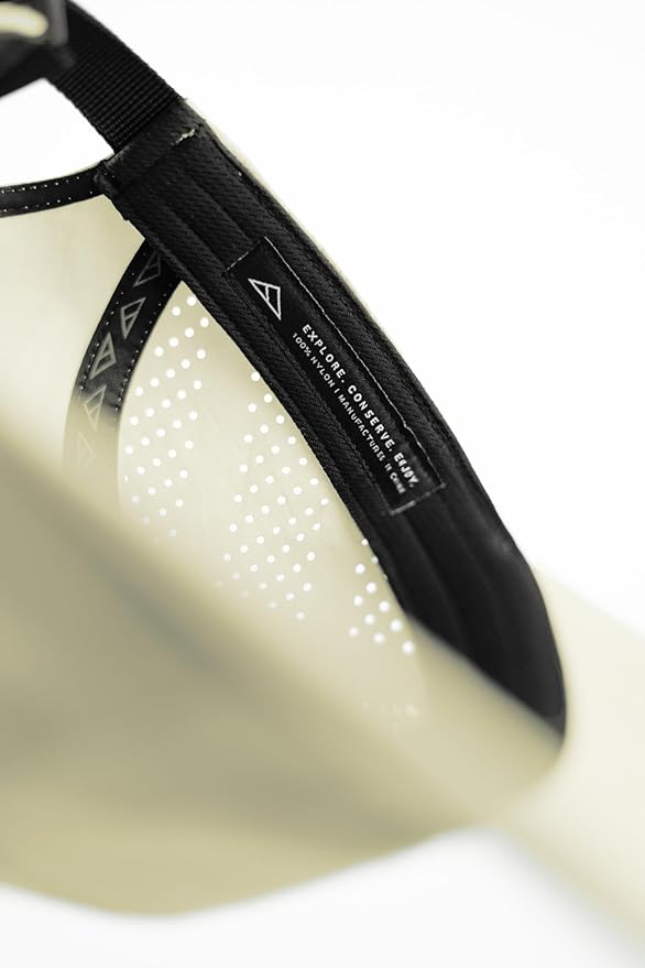 Tillak Vista Hat, Lightweight Nylon 5 Panel Cap with Snap Closure and Laser-Cut Ventilation