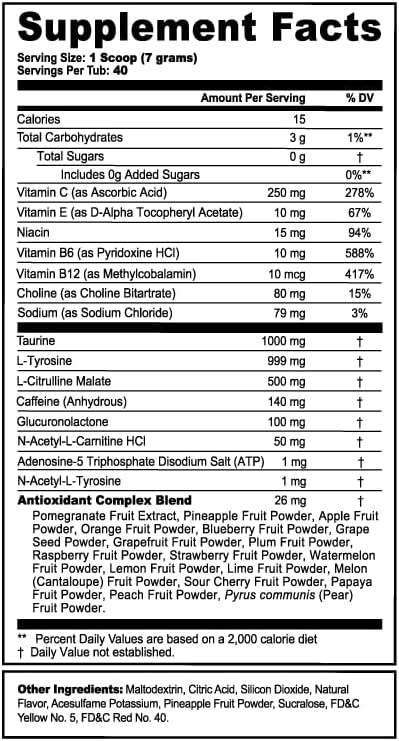 G Fuel Chucky Good Guys Energy Drink Powder, Pre Workout Caffeine Mix for Gaming, Sugar Free Focus Amino, Vitamin + Antioxidants, 9.9oz (Tropical Blood Orange, 40 Servings)