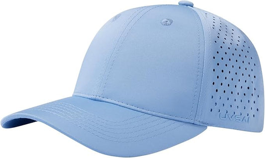 UPF 50+ Performance Water Resistant Baseball Cap Lightweight Breathable Hat Golf Running Boat Hiking for Men Women