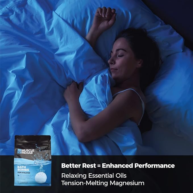 Dynamic Recovery Combo Set: Epsom Salt Soak & Bath Bombs | Muscle Soak and Skin Hydration (2) Pack