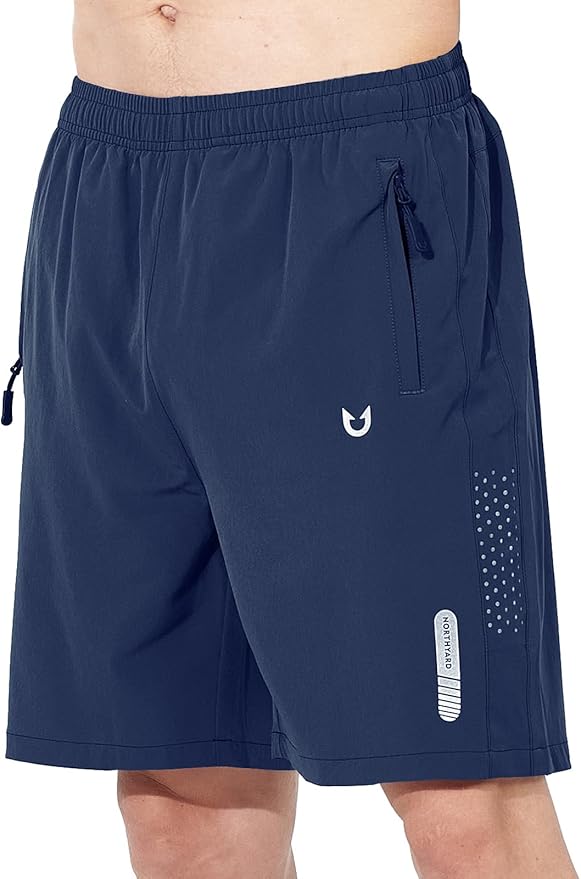 NORTHYARD Men's Athletic Running Shorts Quick Dry Workout Shorts 7"/ 5"/ 9" Lightweight Sports Gym Basketball Tennis Hiking