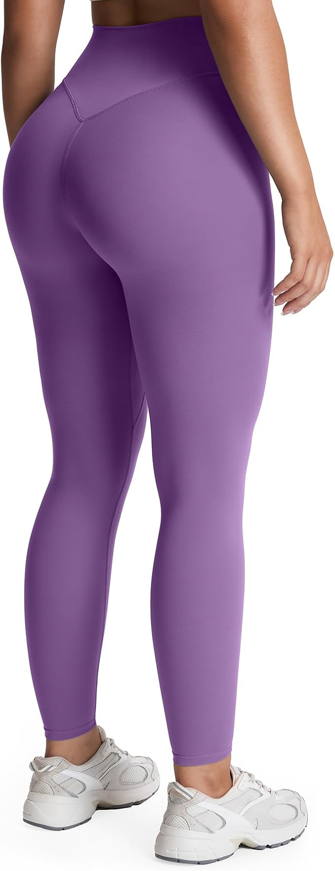 Aoxjox High Waisted Workout Leggings for Women Tummy Control Buttery Soft Yoga Metamorph Deep V Pants 26"