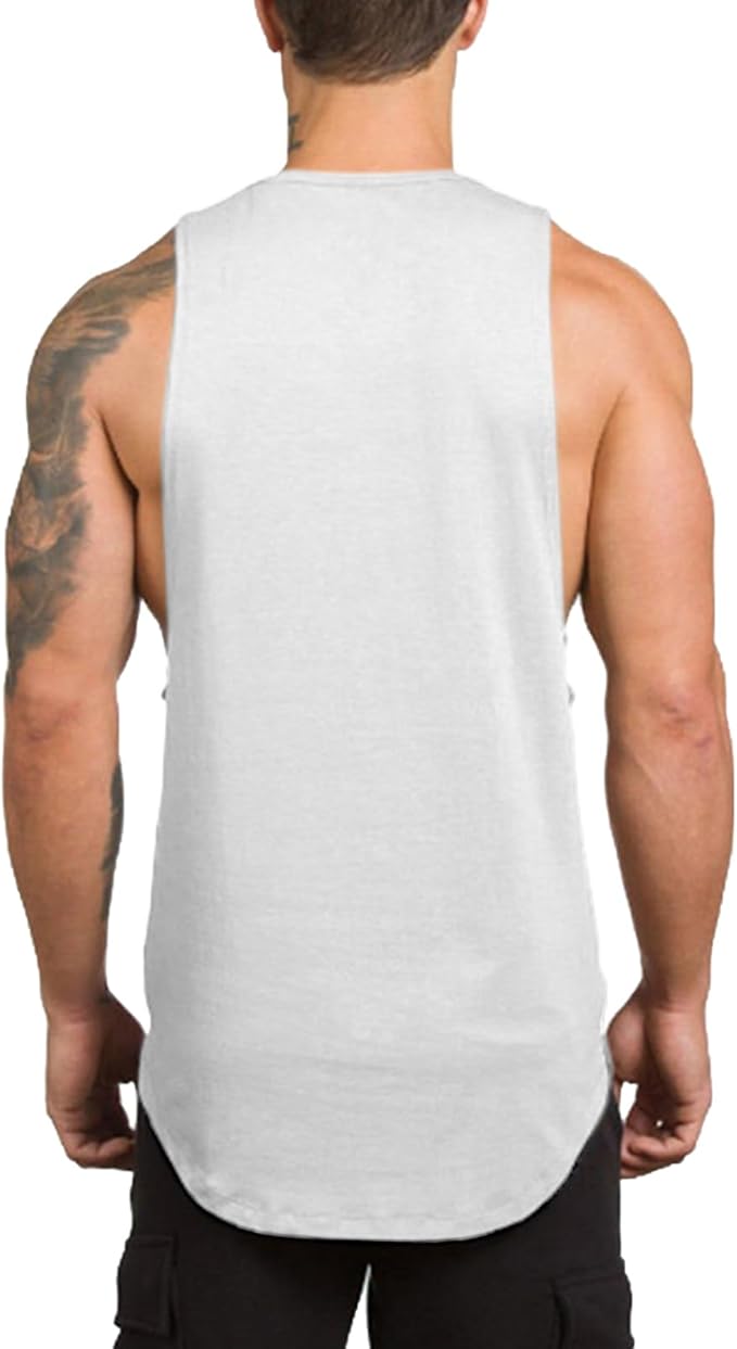 Muscle Killer Men's Muscle Gym Workout Stringer Tank Tops Bodybuilding Fitness T-Shirts 1/2/3 Pack