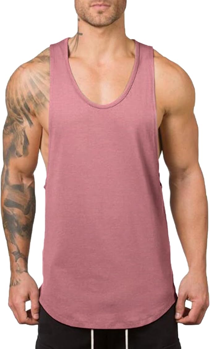 Muscle Killer Men's Muscle Gym Workout Stringer Tank Tops Bodybuilding Fitness T-Shirts 1/2/3 Pack