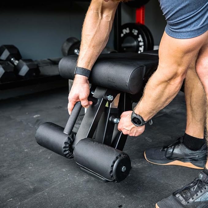 Titan Fitness Elite Series Adjustable FID Weight Bench, Exercise Bench Rated 500 LB Incline, 1,000 LB Flat, Adjustable Workout Bench for Home Gym, Weightlifting & Strength Training