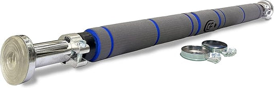 Garren Fitness Maximiza Pull Up Bar for Doorway - 27 to 39 Inches Adjustable Width Pullup Bar/Chin up Bar with 3 Sets of Screw-in Heavy-Duty Door-Mounts