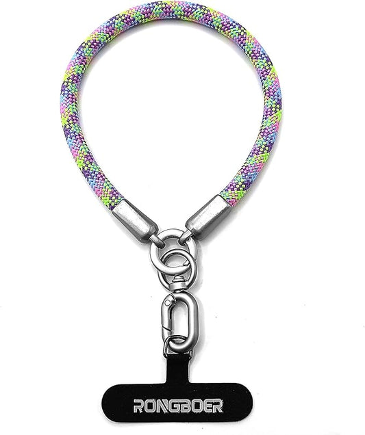 Premium Phone Lanyard for iPhone&Android-Stylish Unisex Wrist Strap with Alloy Metal Hook&Reinforced Polyester-R14