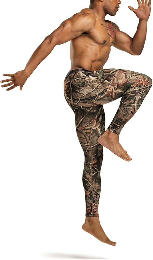 TSLA Men's Thermal Compression Pants, Athletic Sports Leggings & Running Tights, Wintergear Base Layer Bottoms