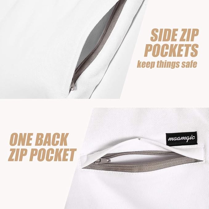 maamgic Mens Athletic Gym Shorts 5.5" Elastic Waist Casual Pajama Pocket Jogger Men Workout Short Pants