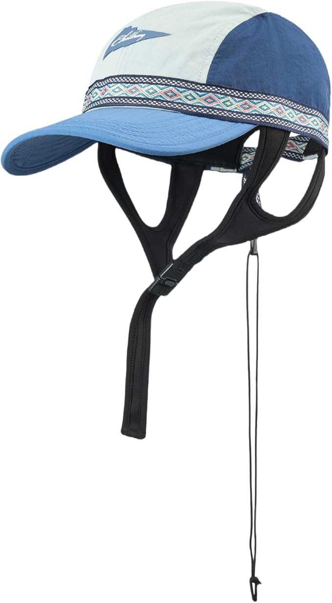 Vintage American-Style Sports Sunscreen Baseball Cap,Outdoor Camping Sunshade Waterproof and Non-Slip Surfing Hat Water Sport
