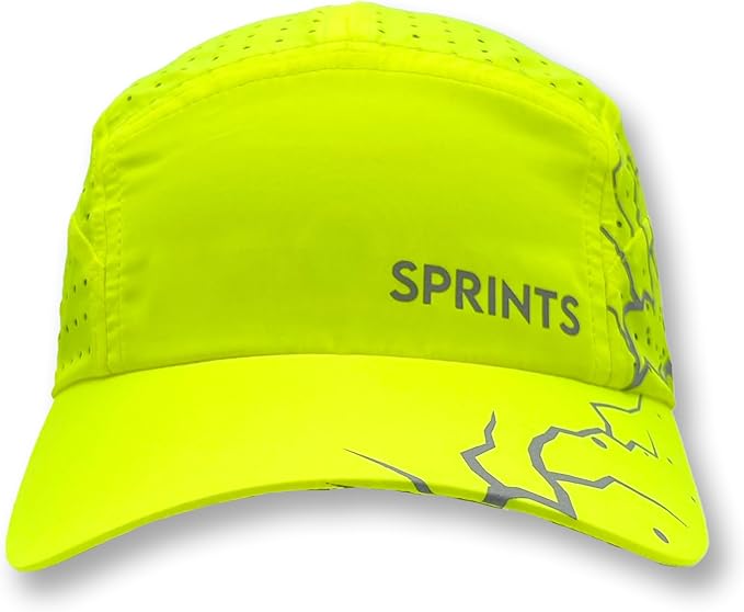 Sprints Race Day Performance HyperG Racing Cap | The Lightweight, Quick Dry, Running, Sport Hat, One Size, Unisex