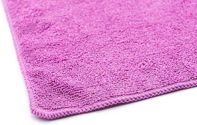 The Rag Company - Sport & Workout Towel - Gym, Exercise, Fitness, Spa, Ultra Soft, Super Absorbent, Fast Drying Premium Microfiber, 320gsm, 16in x 27in, Lavender - Pack of 3
