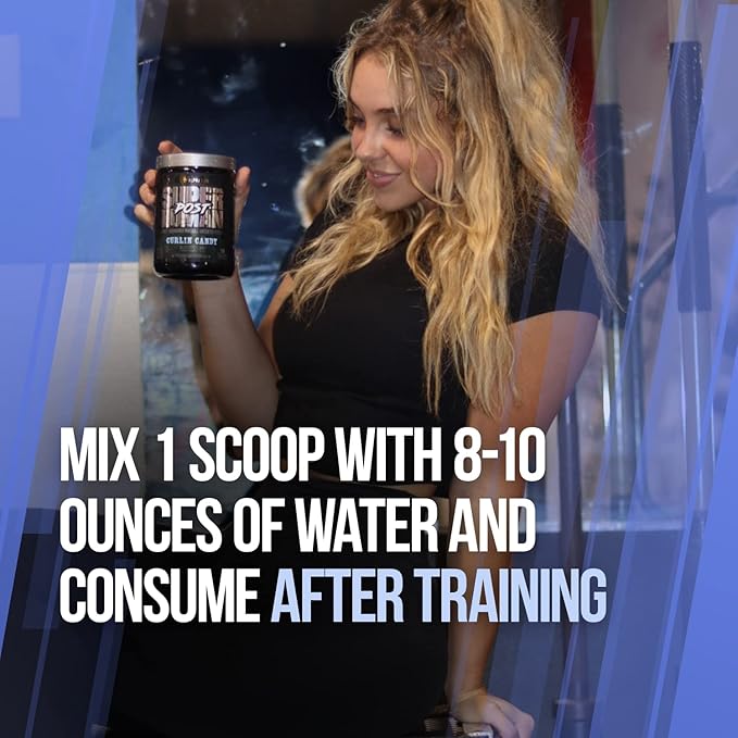 ALPHA LION Superhuman Post, Post Workout Recovery, Fast Acting Post Workout for Men & Women (25 Servings, Curlin Candy)