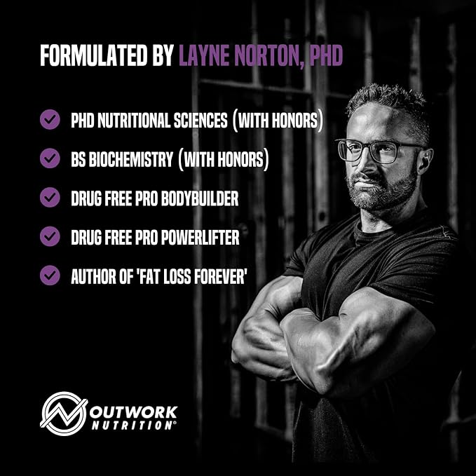 Outwork Nutrition Post Workout Recovery Powder - Creatine Monohydrate, KSM-66 Ashwagandha & Tart Cherry - Speeds Recovery, Eases Soreness - Creatine Powder for Men & Women, Gummy Bear Burst, 230 Gr