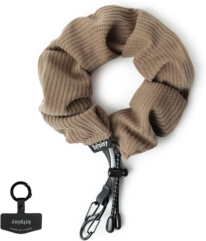 bitplay Scrunchie Hand Wrist Strap Cozy Series, Universal Cell Phone Multifuctional Patch Lanyards