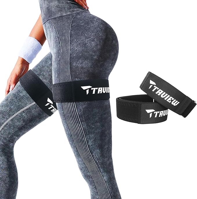 Occlusion Bands for Women Glutes & Hip Building, Blood Flow Restriction Bands BFR Bundle Booty Bands, Best Fabric Resistance Bands for Exercising Your Butt, Squat, Thigh, Fitness