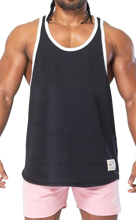 Men's Bodybuilding Stringer Tank Top Sleeveless Gym Shirts