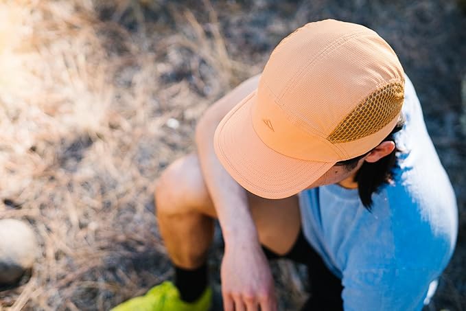 Tillak Element Hat, Ultralight Stretch Polyester and Mesh Cap with Soft Foam Bill and Snap Closure