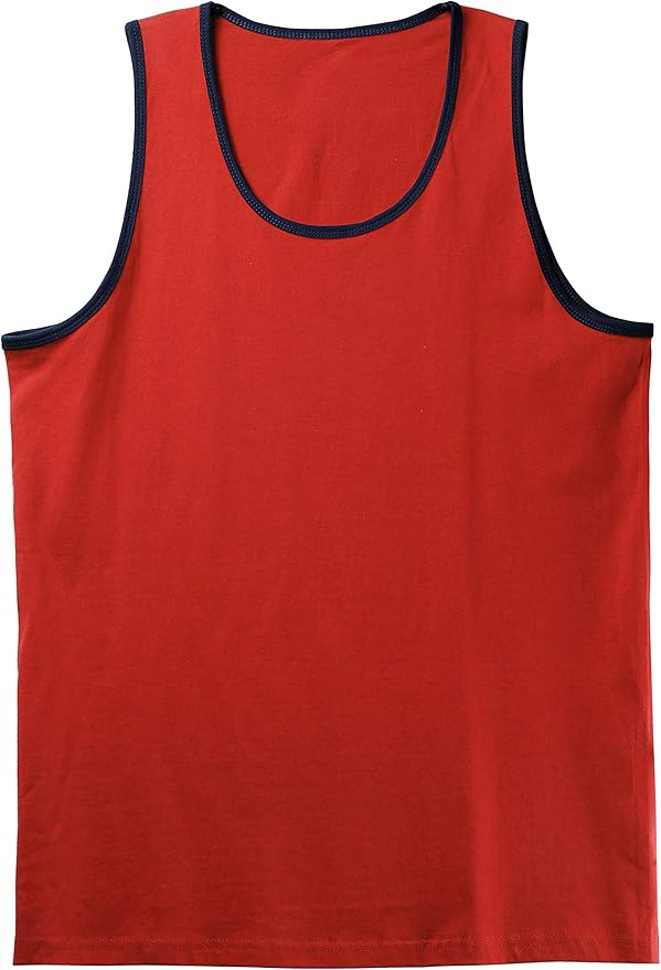 Hat and Beyond Mens Tank Top Soft Performance Boxing Gym Shirts Plain Muscle Tee